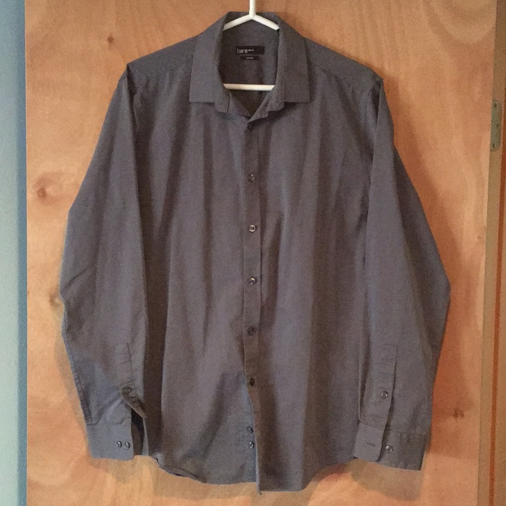 Bar III men’s slim fit stretch dress shirt